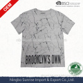 men`s polyester digital print t shirt, customerised digital print tee